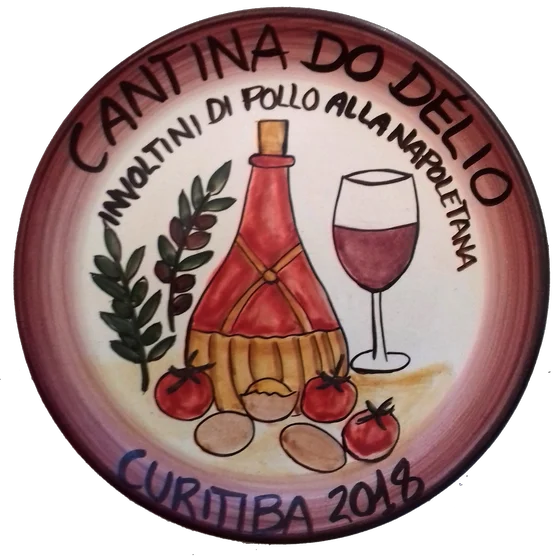 Cerâmica da Boa Lembrança de 2018: Involtini di Pollo alla Napoletana