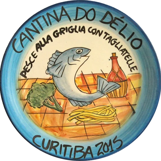 Cerâmica da Boa Lembrança de 2015: Pesce alla Griglia con Tagliatelle