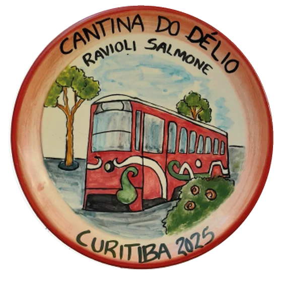 Cerâmica da Boa Lembrança de 2025: Ravioli Salmone