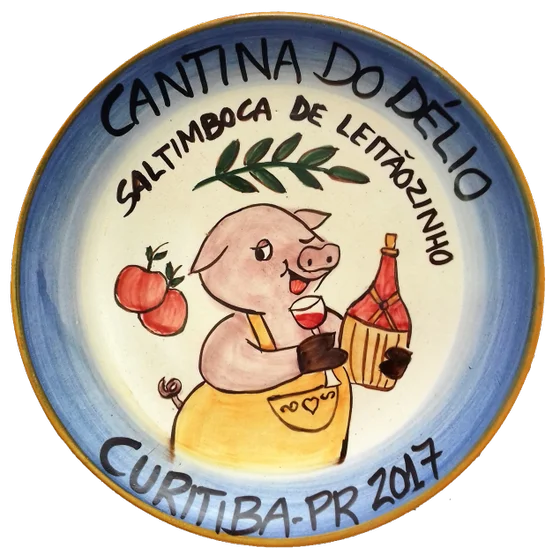 Cerâmica da Boa Lembrança de 2017: Saltimboca de Leitãozinho